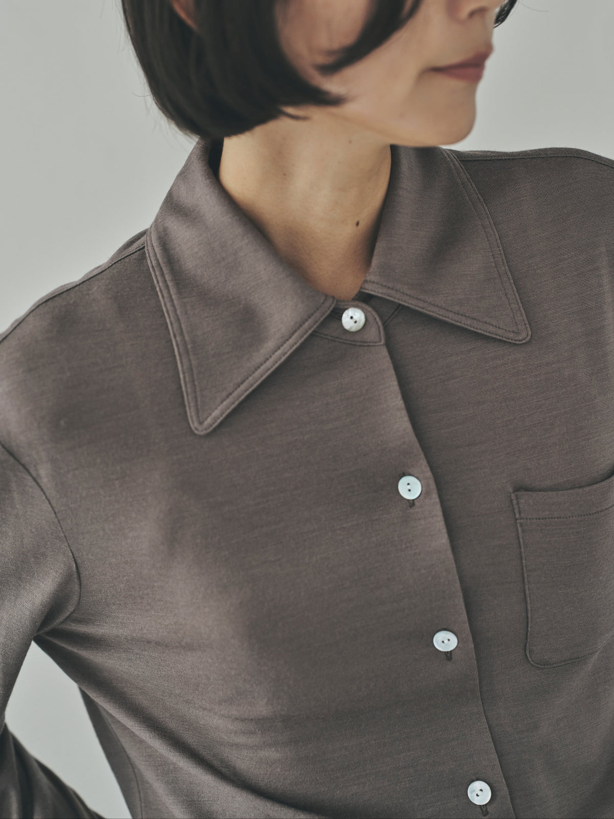Wool Jersey Shirt
