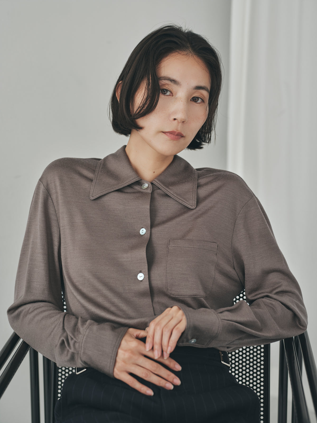 Wool Jersey Shirt