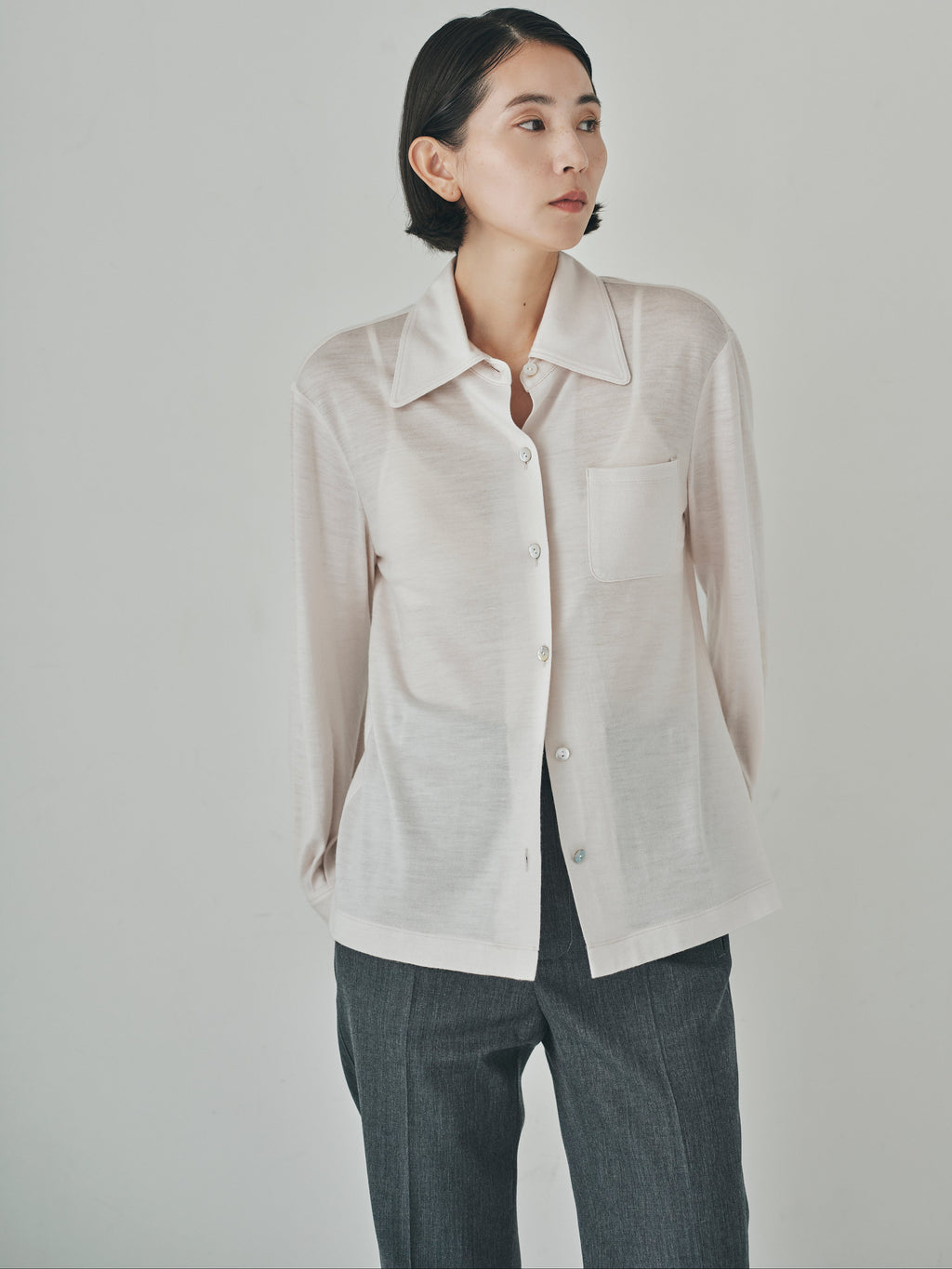 Wool Jersey Shirt